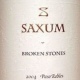 Saxum Label for Broken Stones wine