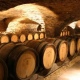 wine cave and barrel room