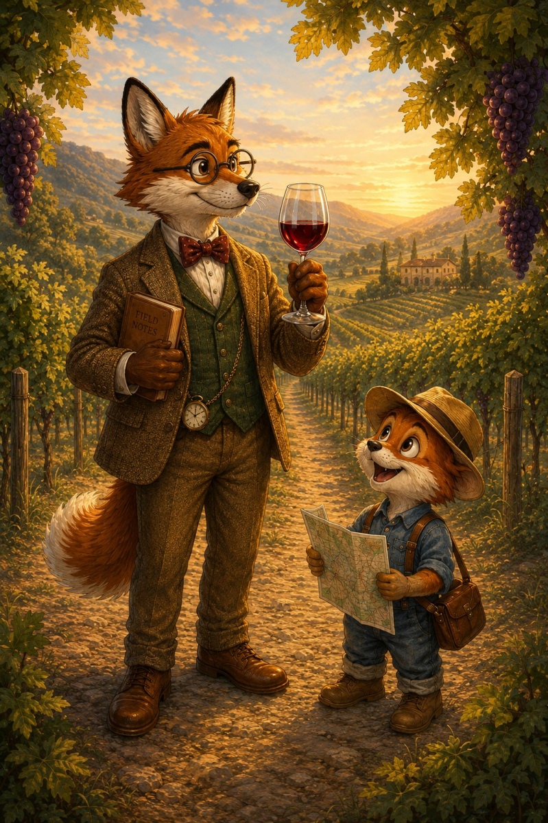 Professor Corksworth and Oliver